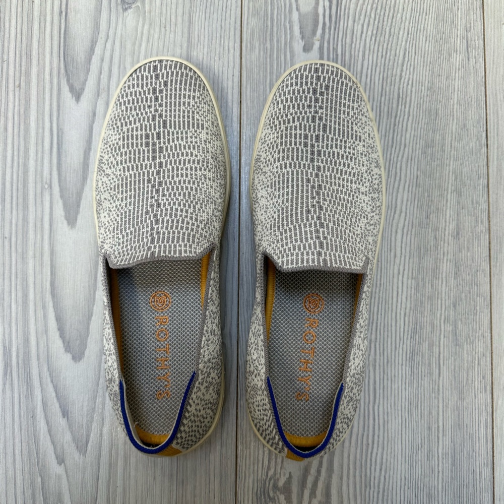 Rothy’s “The Sneaker” In Opal Python Size 10 Vguc - image 1